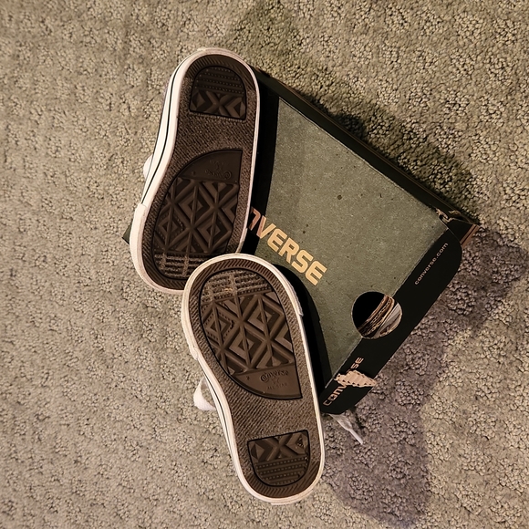 Converse Dusk pink white black  CTAS HI size 5 - Picture 6 of 7